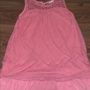Beautiful pink lace dress 👗 👚